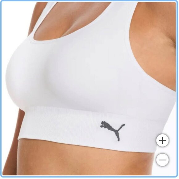 PUMA Women’s Seamless Sports Bra – 2-Pack | Comfortable & Supportive - Picture 4 of 5